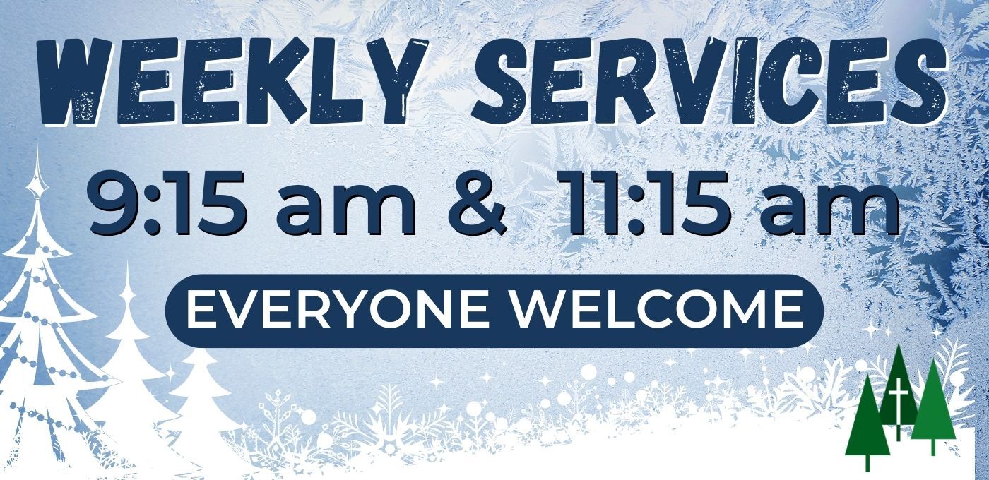 Winter Weekly Service times