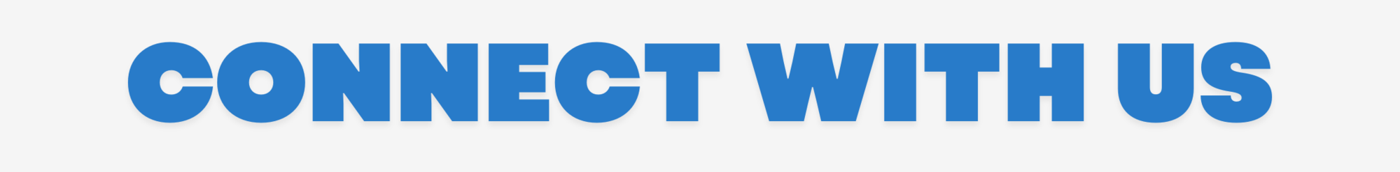 Connect With Us