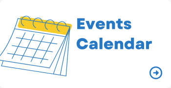 Events Calendar Blue  Yellow Event Icons - 3 Column - 350x180