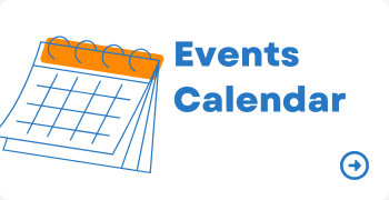 Events Calendar Blue  Orange Event Icons