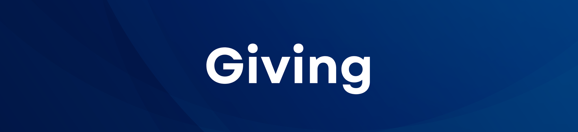 Giving